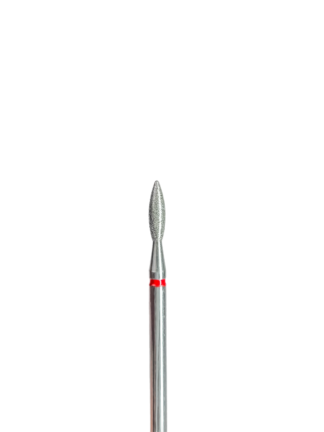 Diamond nail bit Flame 023 Red Point end Edlen