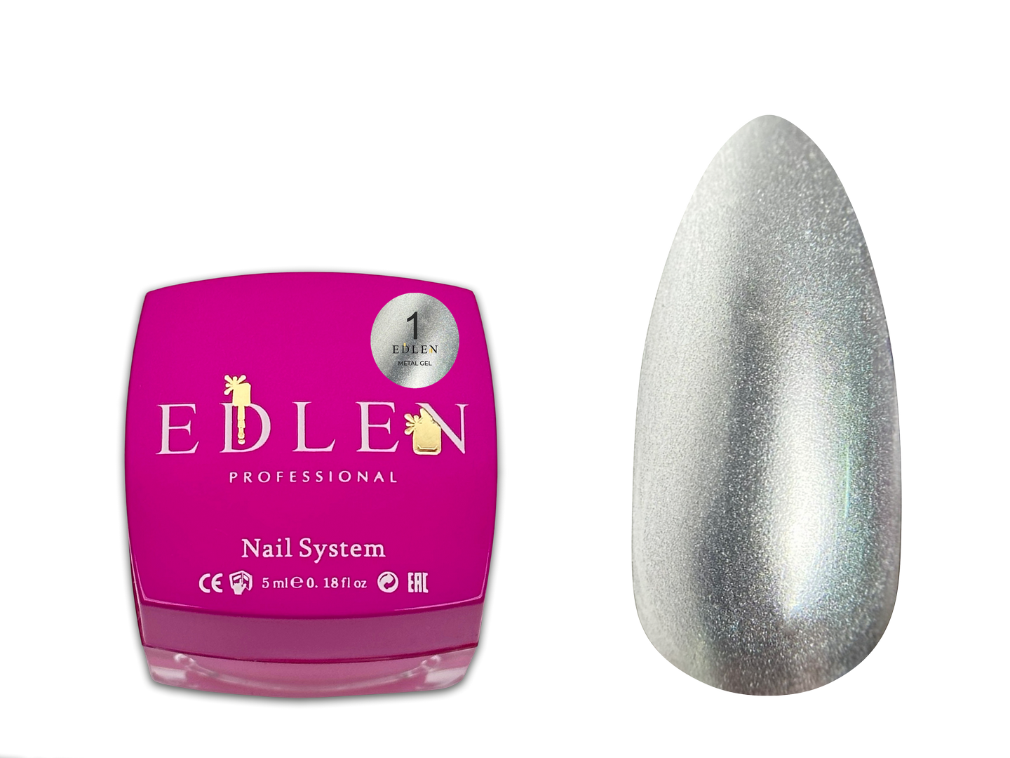 Metal gel Edlen №01