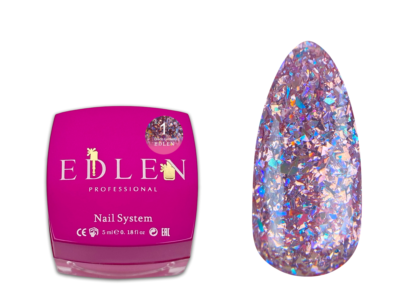 Disco glitter Edlen №01 - Image 2