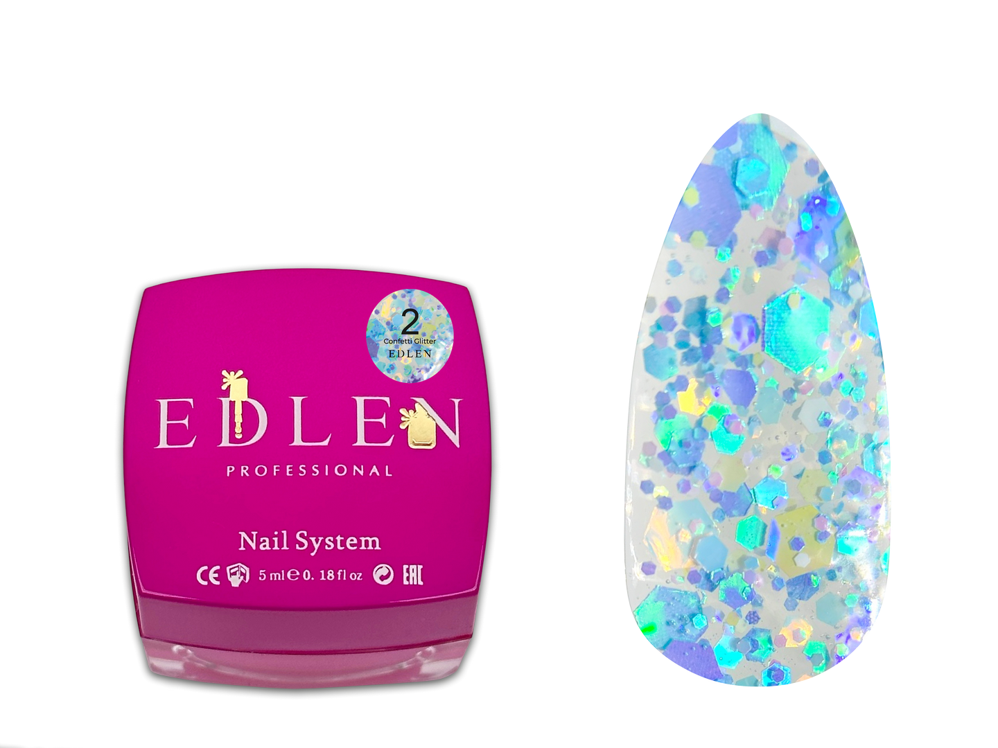 Confetti glitter Edlen №02