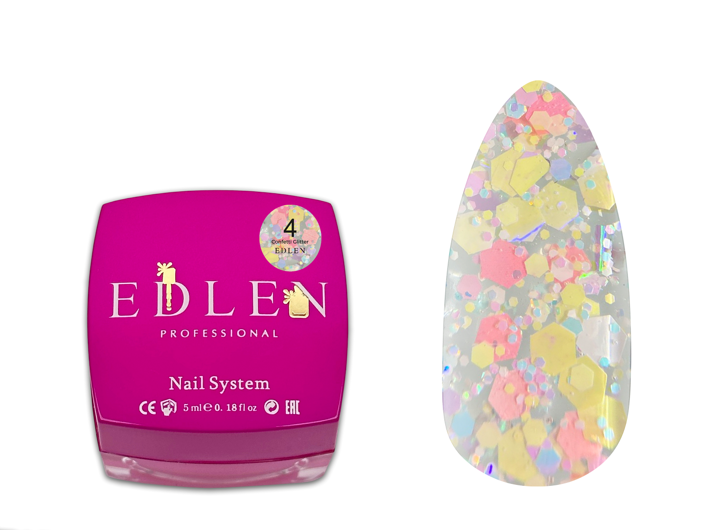Confetti glitter Edlen №04
