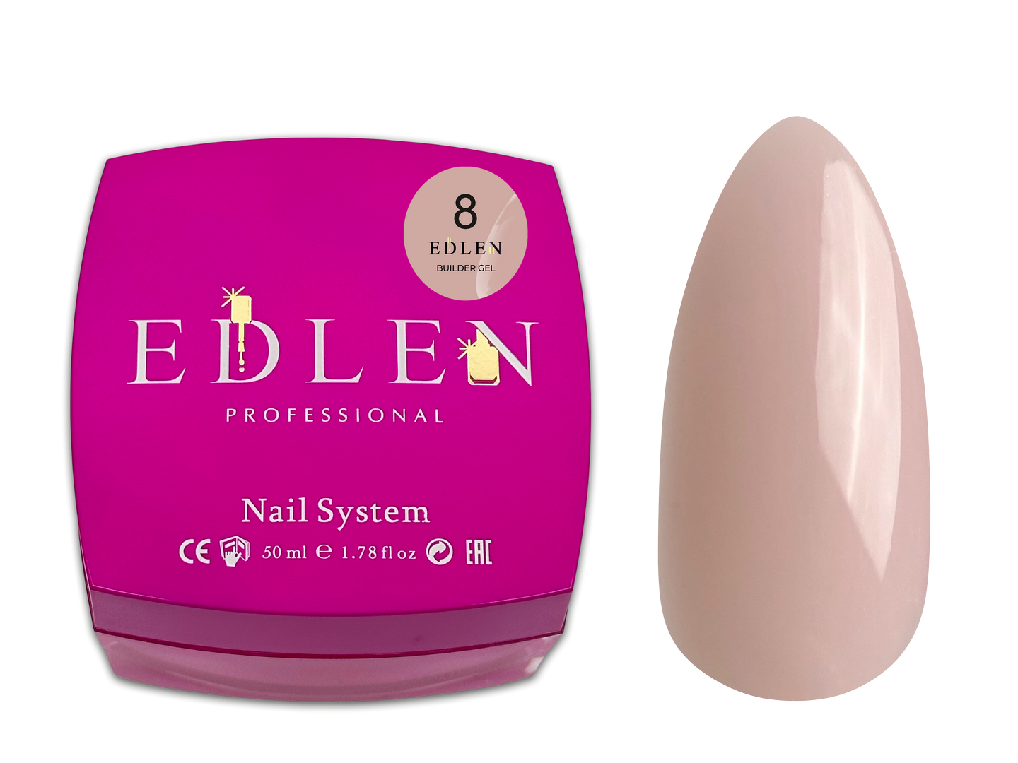 Builder gel Edlen №08 - Зображення 3
