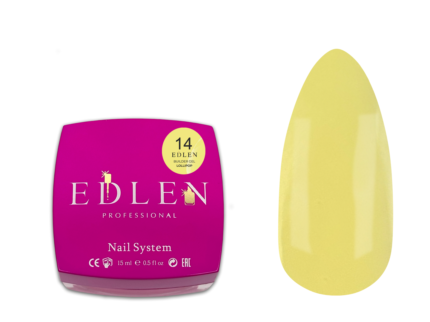 Builder gel Lollipop Edlen №14