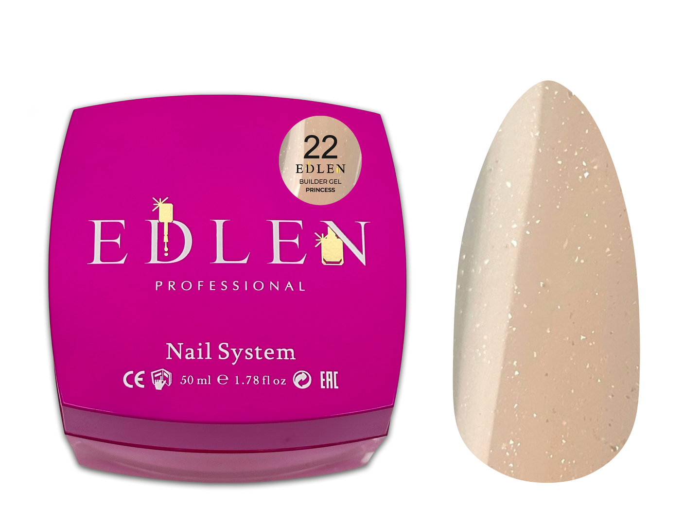 Builder gel Princess Edlen №22 - Зображення 3