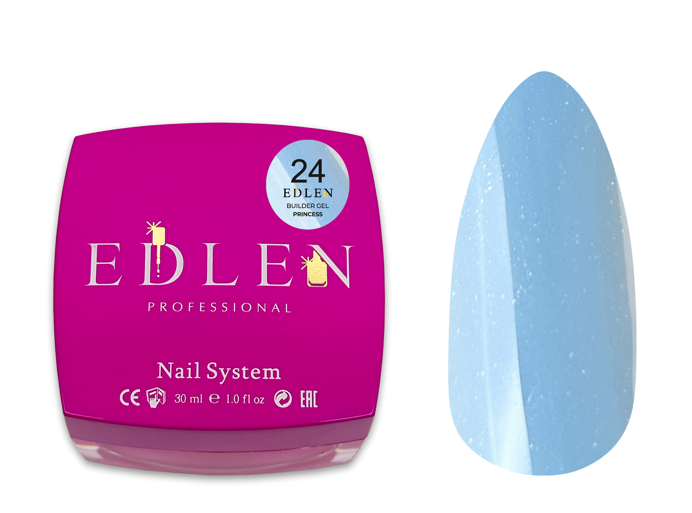 Builder gel Princess Edlen №24 - Зображення 4