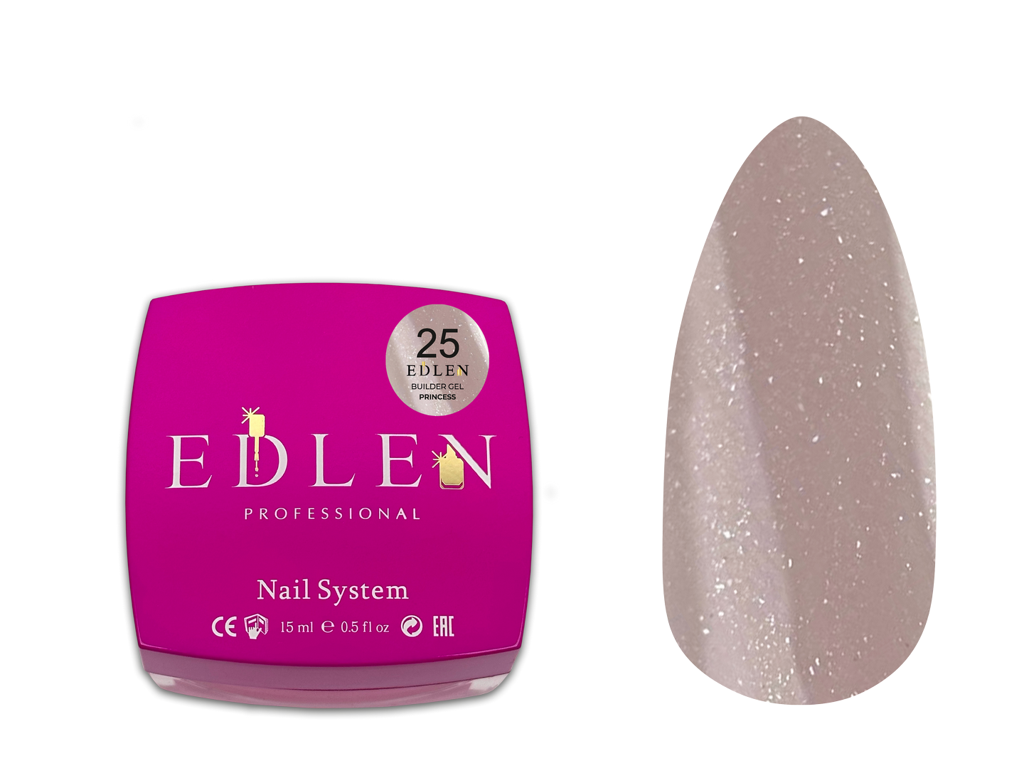 Builder gel Princess Edlen №25 - Зображення 2