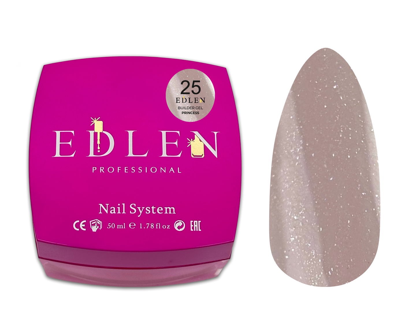 Builder gel Princess Edlen №25 - Зображення 4