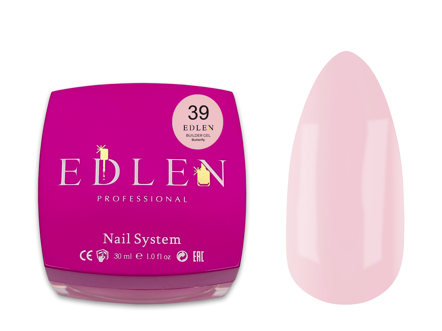Builder gel Butterfly Edlen №39