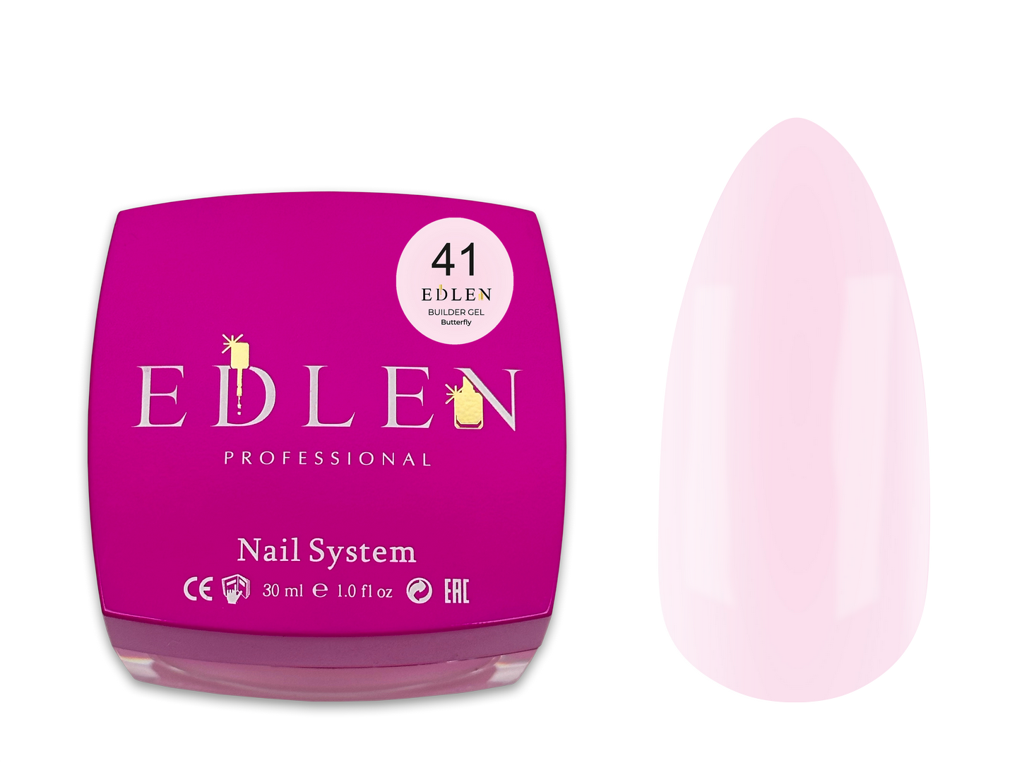 Builder gel Butterfly Edlen №41