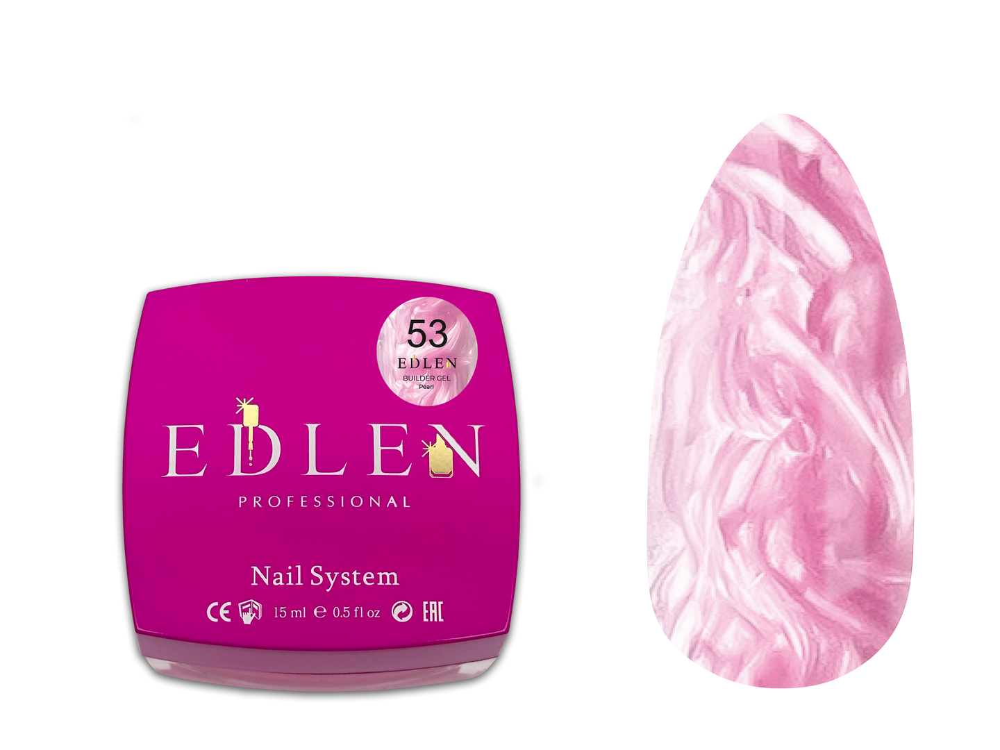 Builder gel Pearl Edlen №53