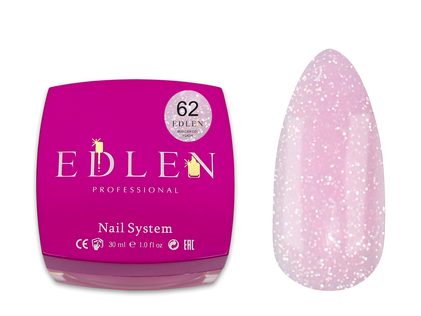 Builder gel Flash Edlen №62