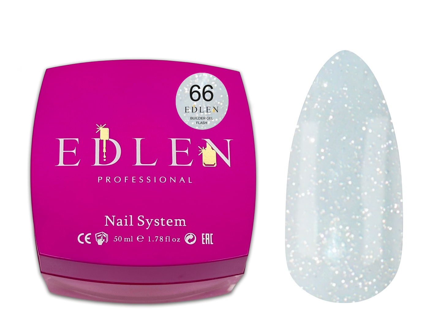 Builder gel Flash Edlen №66 - Image 4