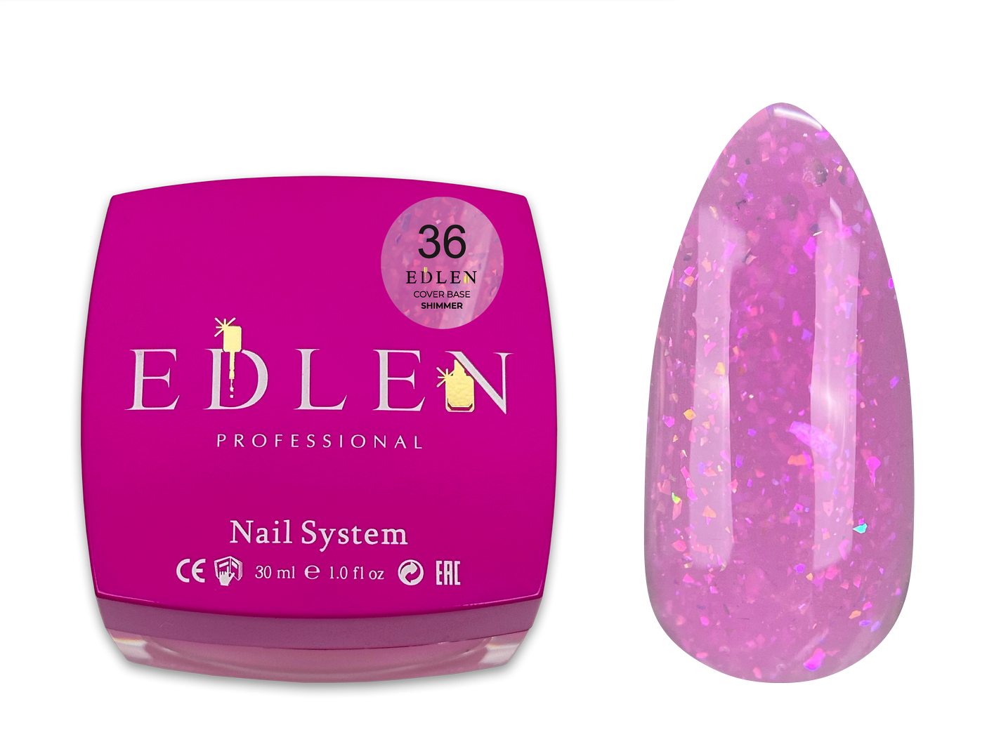 Cover base Shimmer Edlen №36 - Image 2