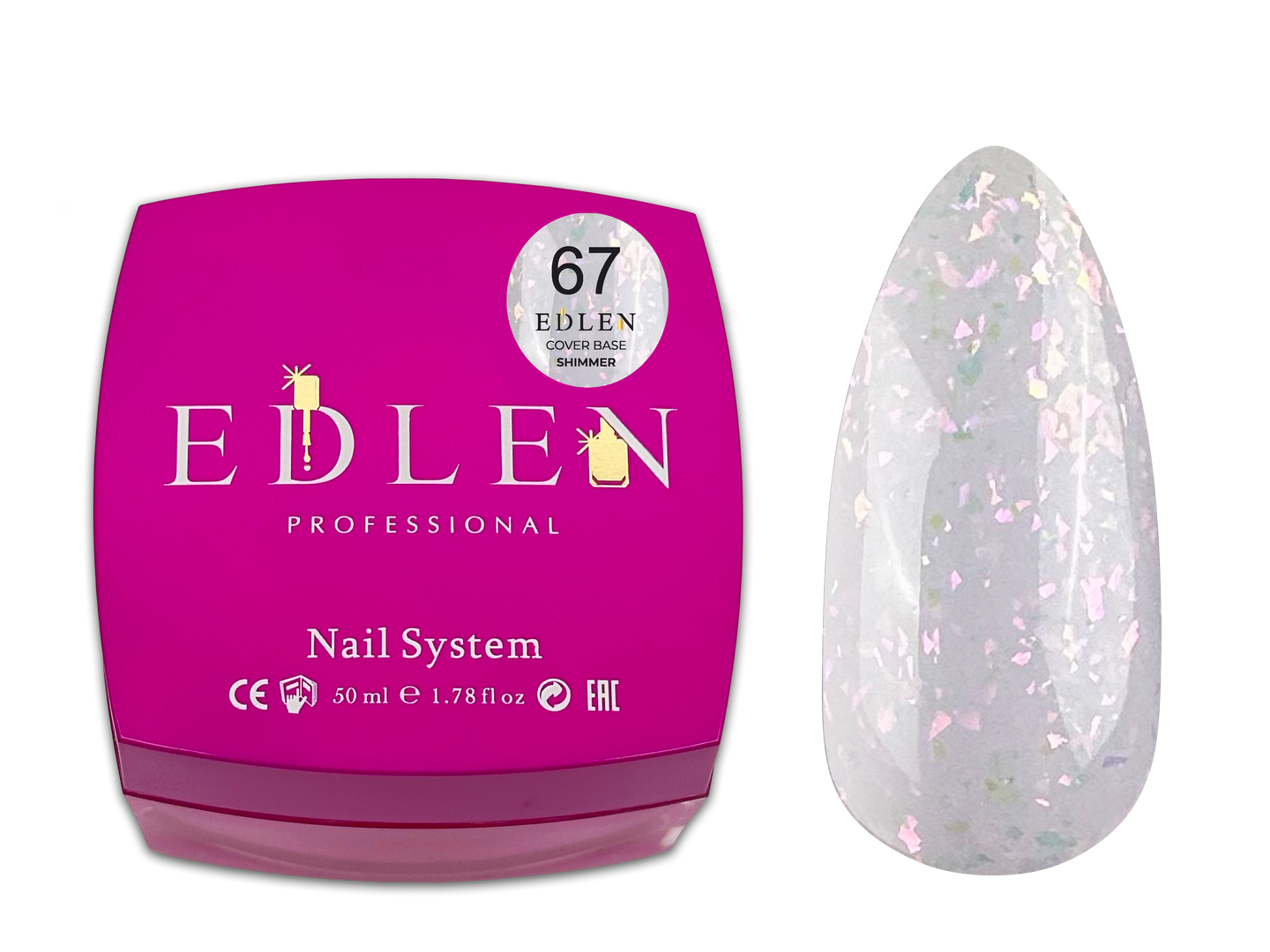 Cover base Shimmer Edlen №67 - Image 4