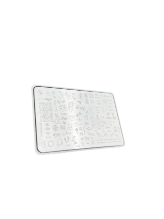 Stamping plate Edlen №P-02 Mind inspiring
