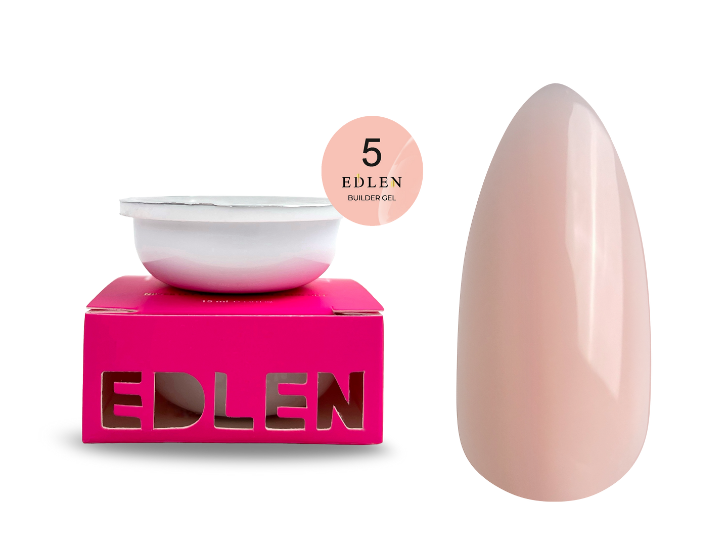 Refill Builder gel Edlen №05 - Зображення 2