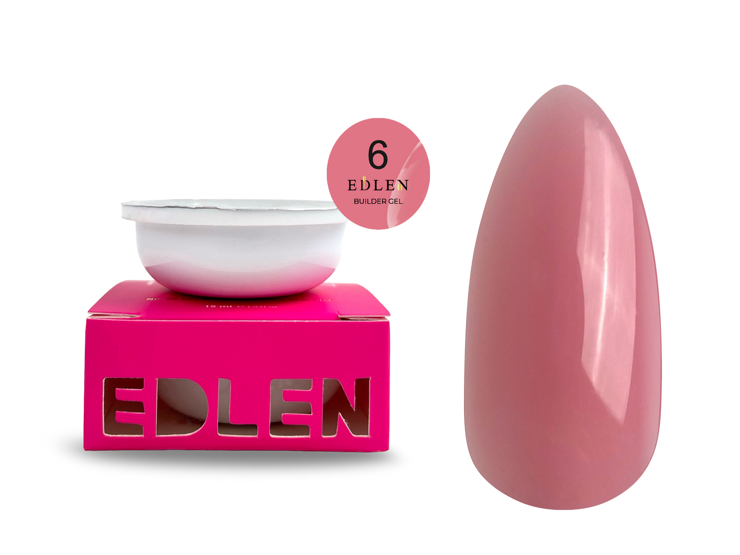 Refill Builder gel Edlen №06