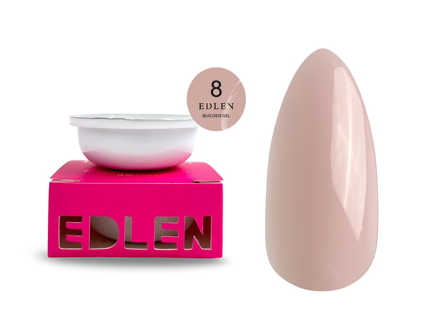 Refill Builder gel Edlen №08 - Image 2