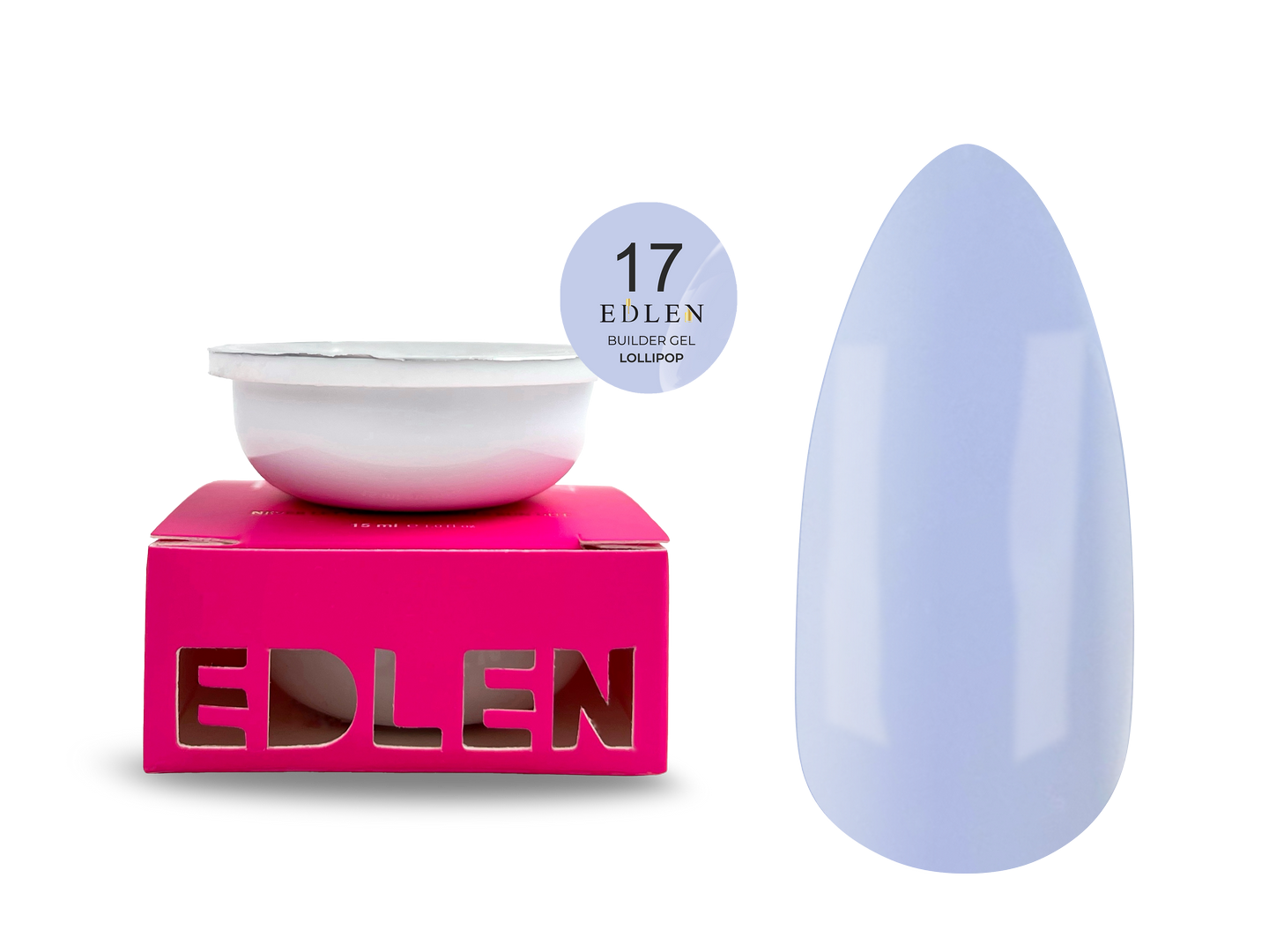 Refill Builder gel Lollipop Edlen №17