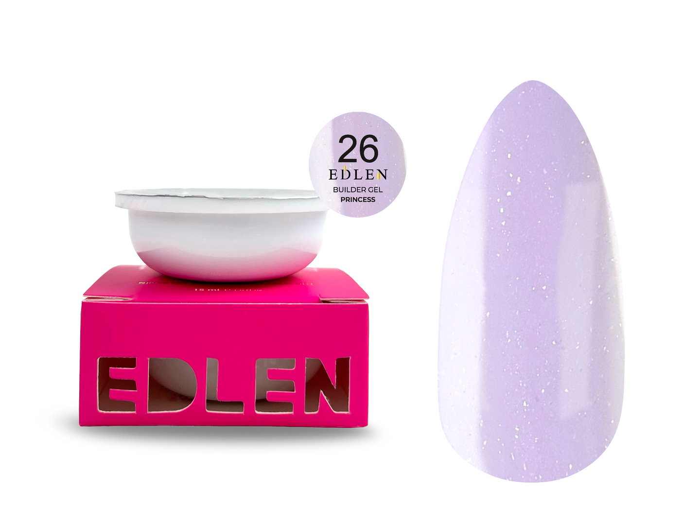 Refill Builder gel Princess Edlen №26 - Image 2