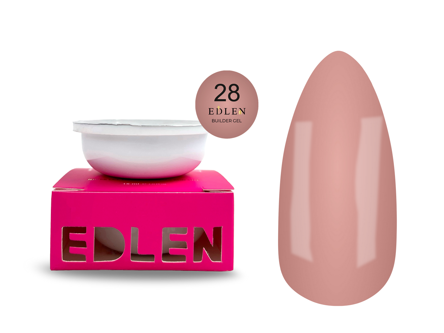 Refill Builder gel Office Edlen №28 - Зображення 2