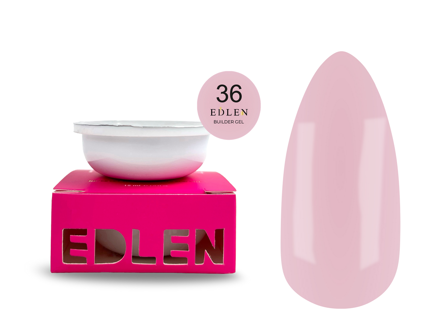 Refill Builder gel Office Edlen №36 - Зображення 2