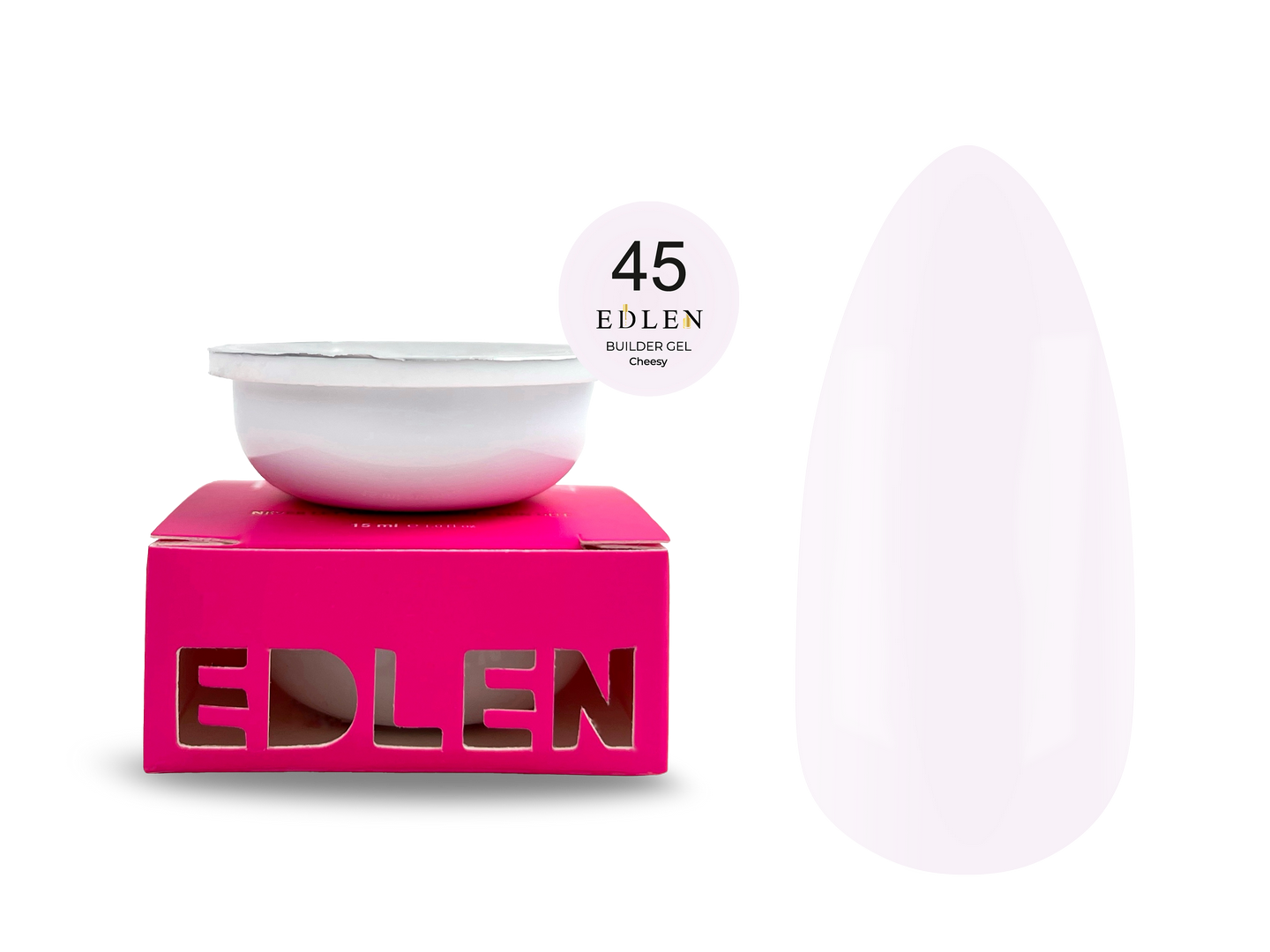 Refill Builder gel Cheesy Edlen №45