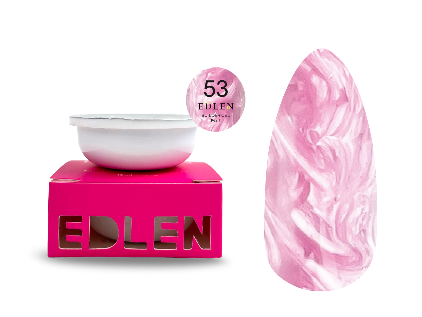Refill Builder gel Pearl Edlen №53