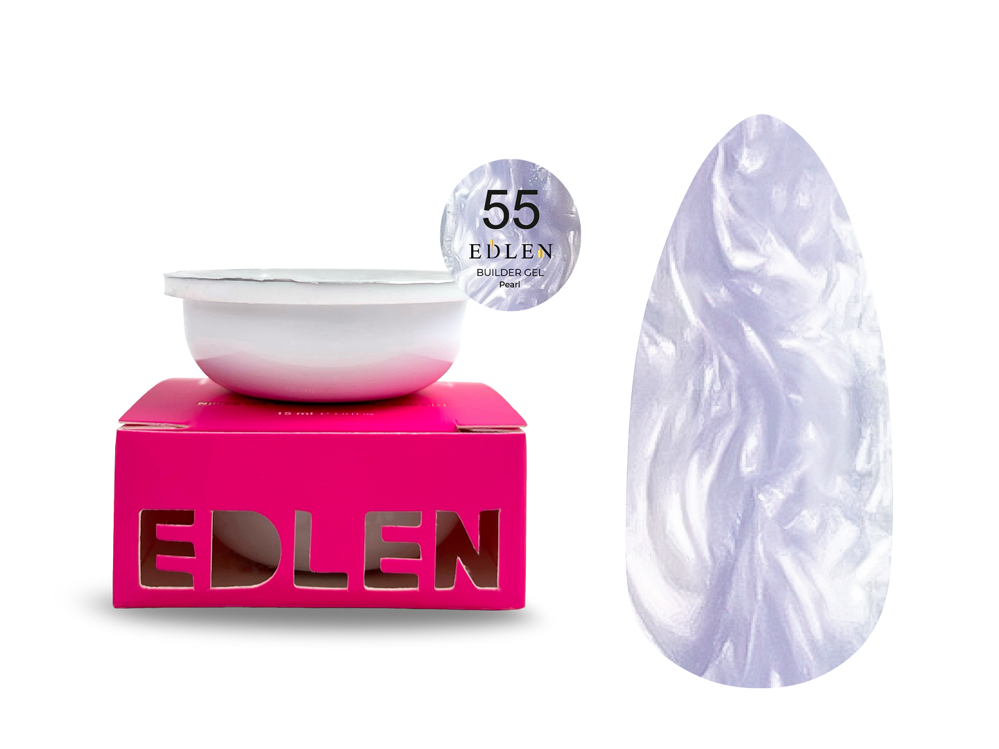 Refill Builder gel Pearl Edlen №55