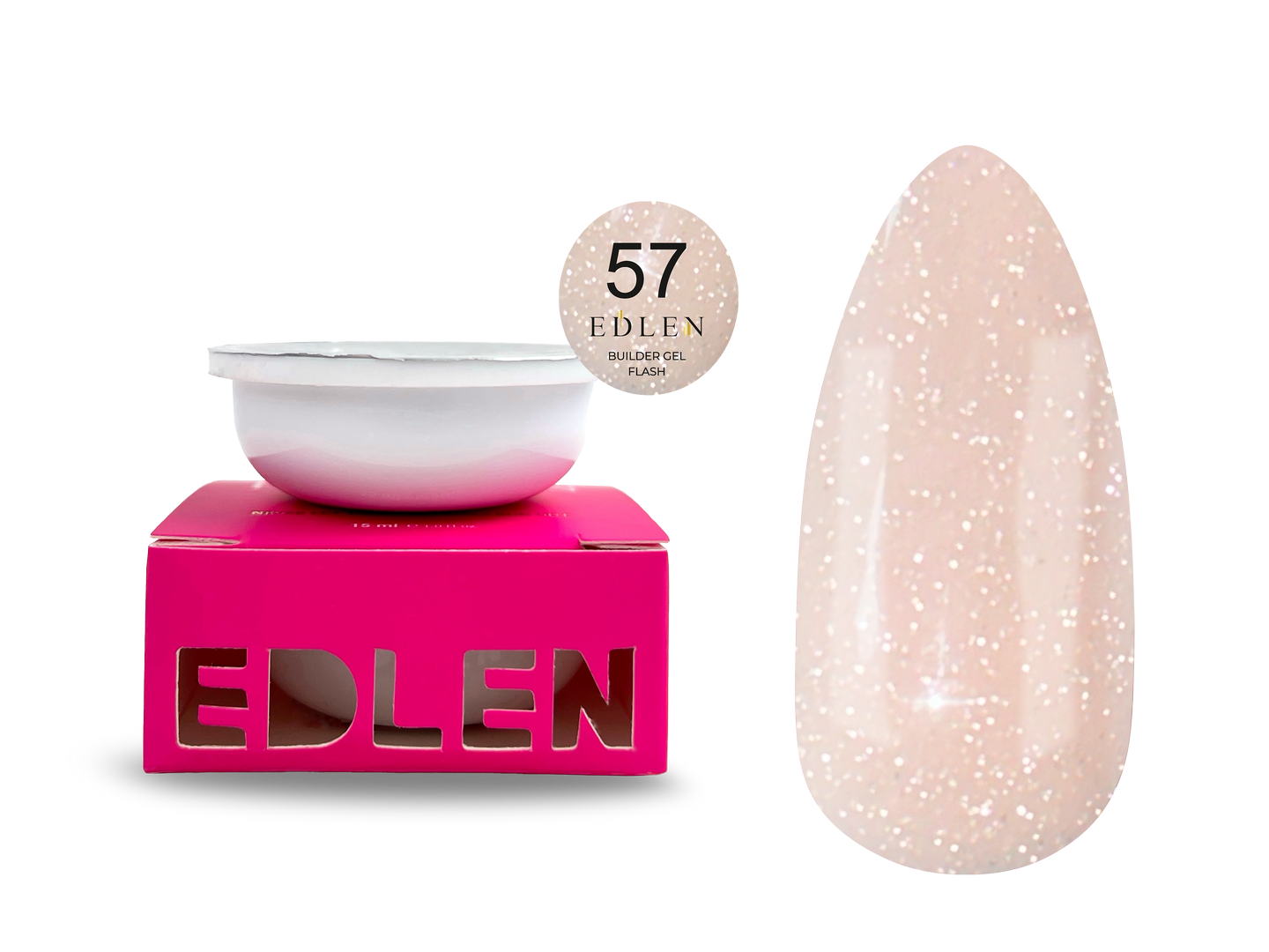 Refill Builder gel Flash Edlen №57