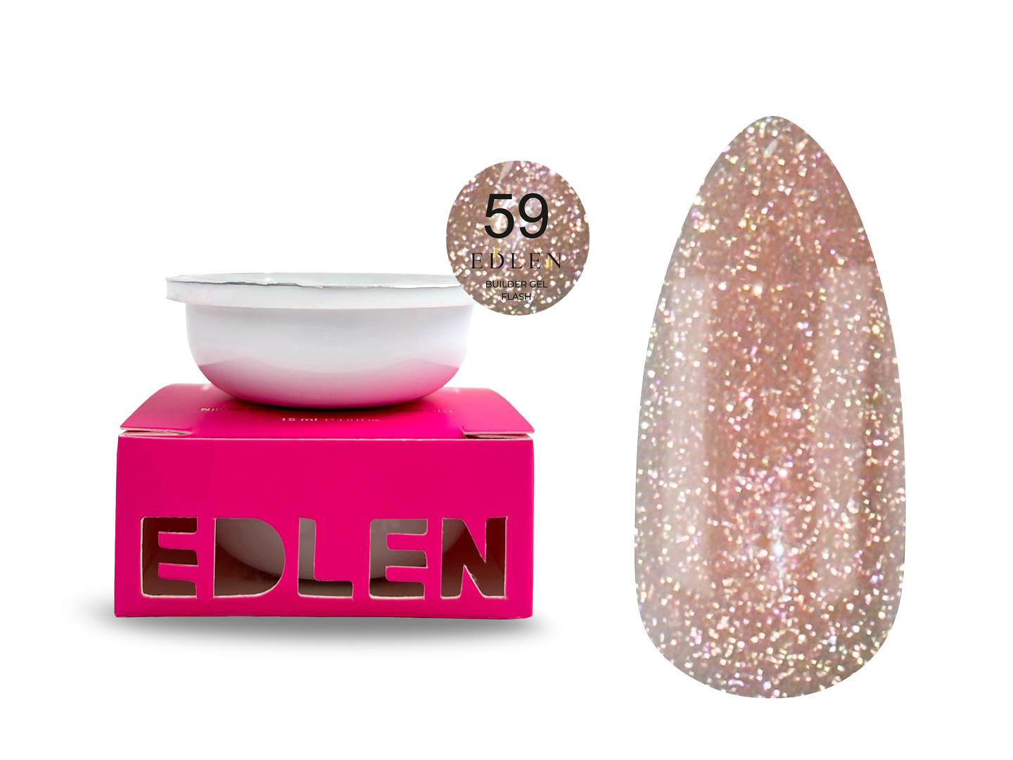 Refill Builder gel Flash Edlen №59