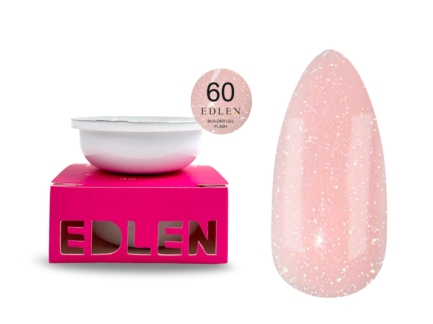 Refill Builder gel Flash Edlen №60 - Image 2