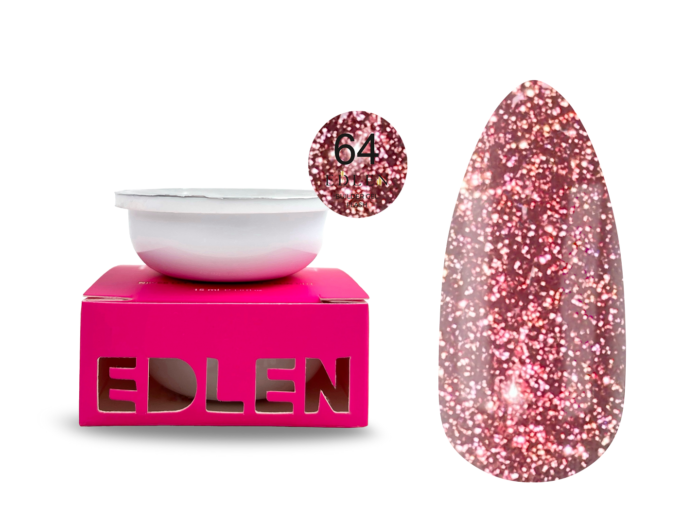 Refill Builder gel Flash Edlen №64
