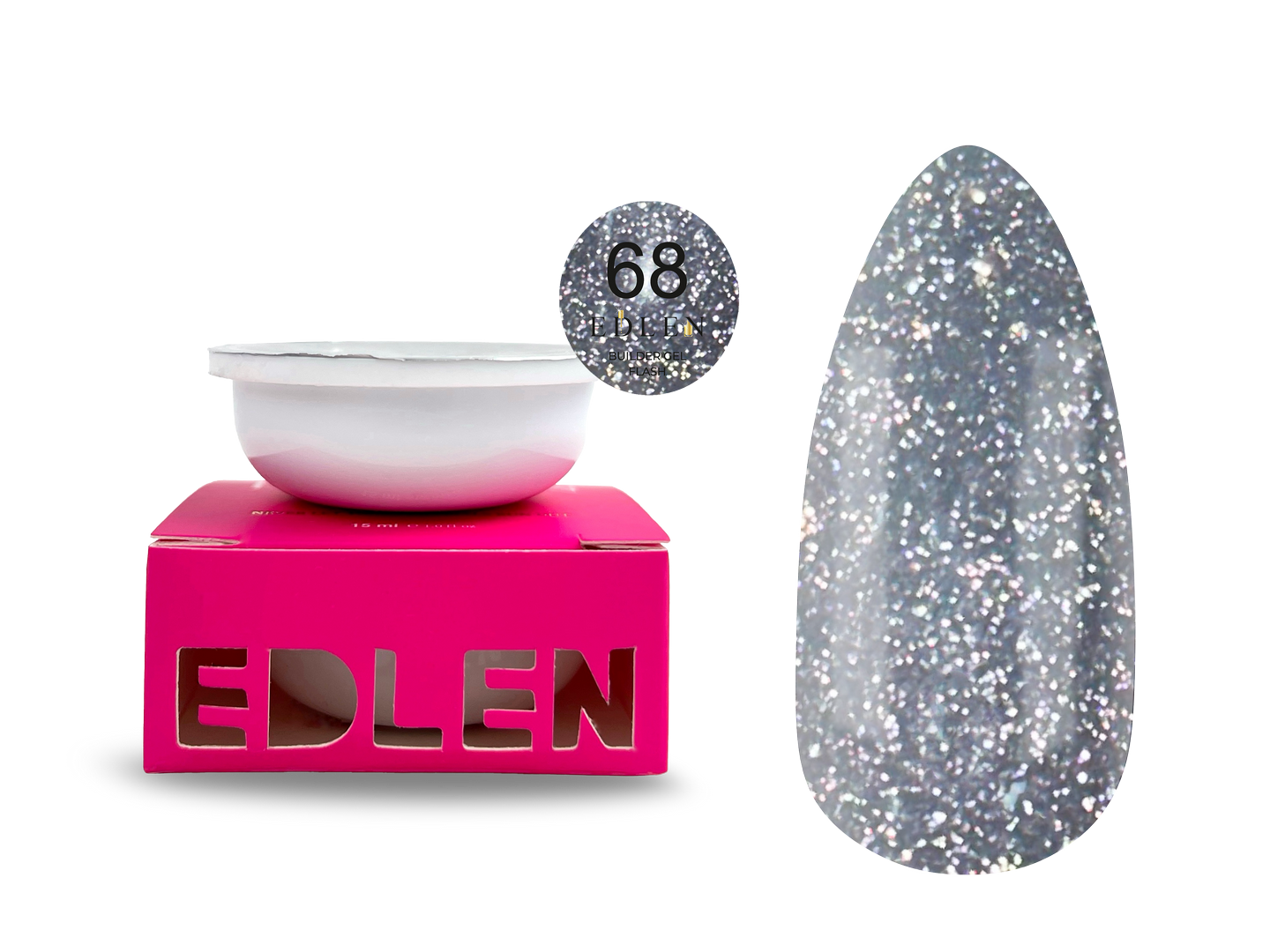 Refill Builder gel Flash Edlen №68