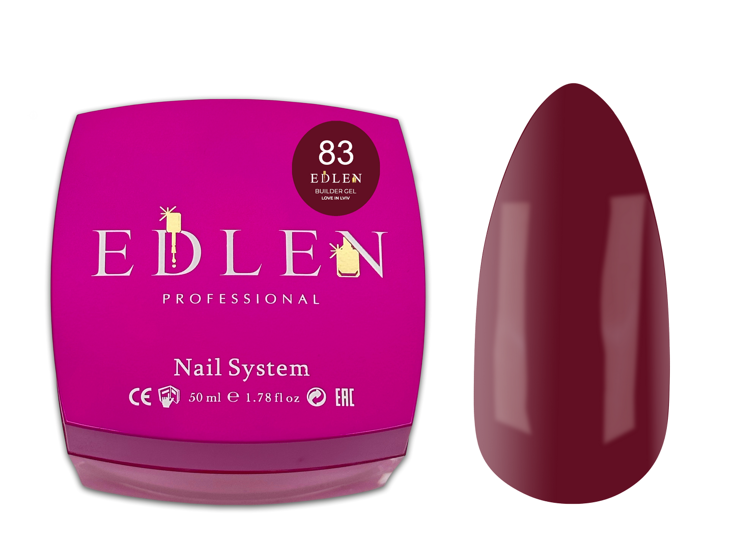 Builder gel Love in Lviv Edlen №83 - Image 4