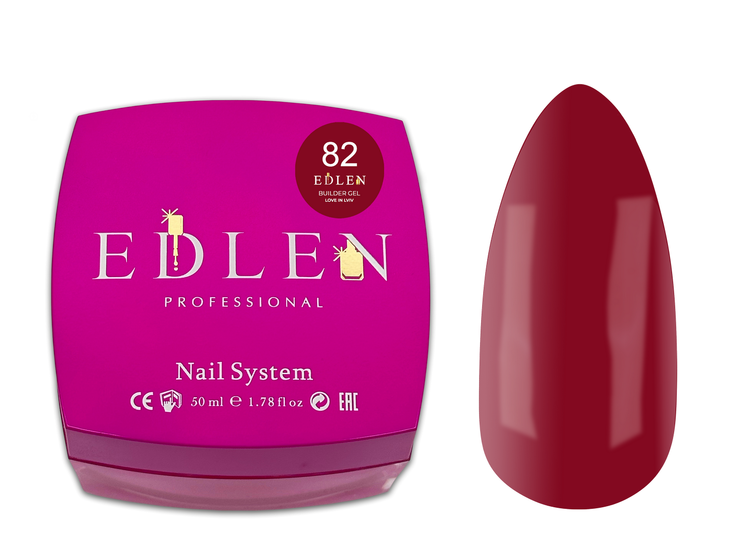 Builder gel Love in Lviv Edlen №82 - Зображення 4