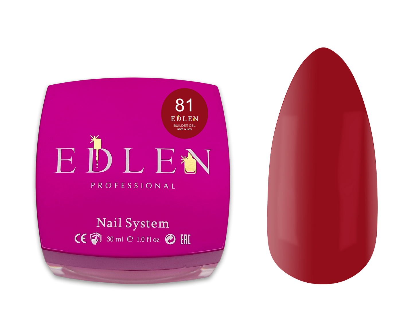 Builder gel Love in Lviv Edlen №81 - Зображення 3