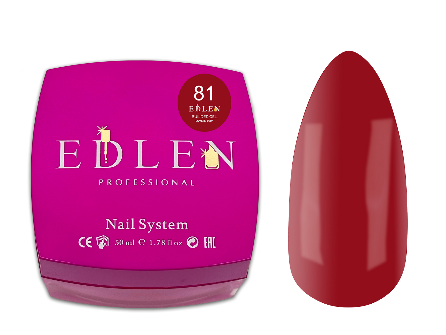 Builder gel Love in Lviv Edlen №81 - Зображення 4