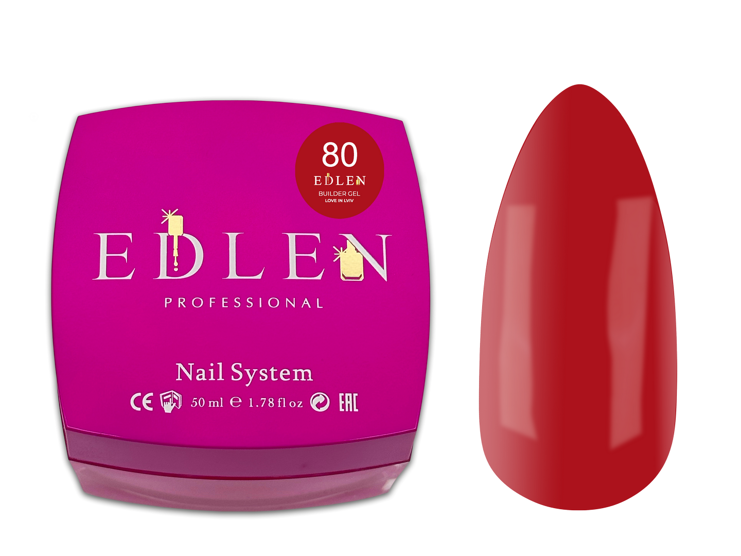 Builder gel Love in Lviv Edlen №80 - Image 4