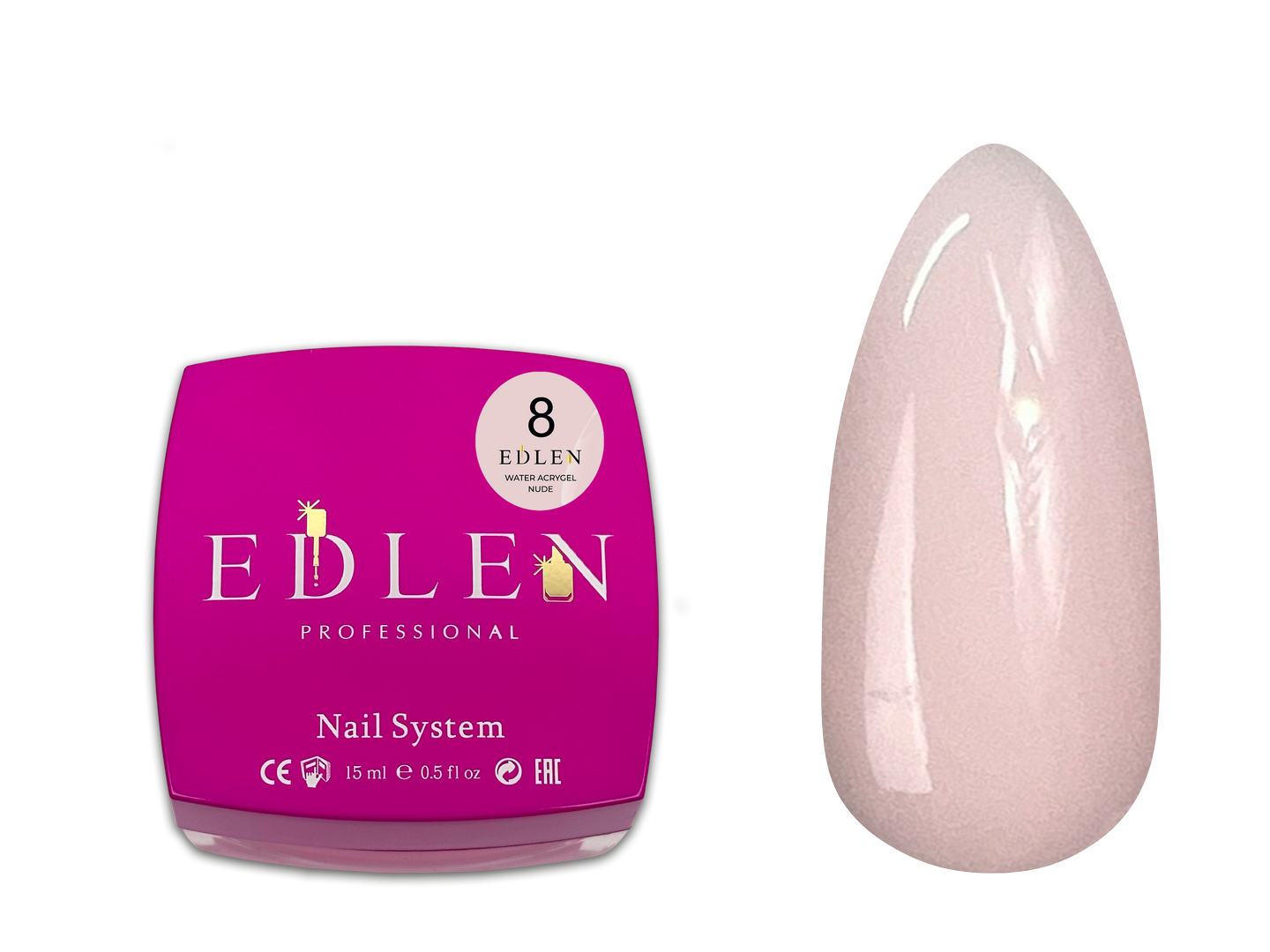 Water acrygel Nude Edlen №08 - Image 4