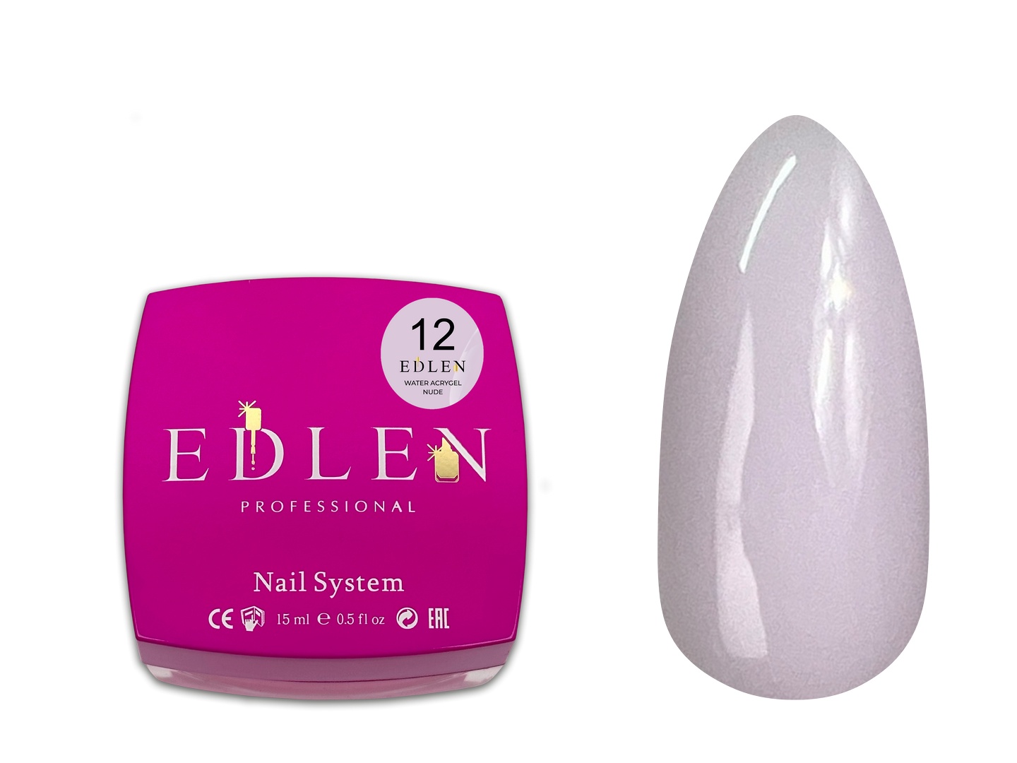 Water acrygel Nude Edlen №12 - Image 3