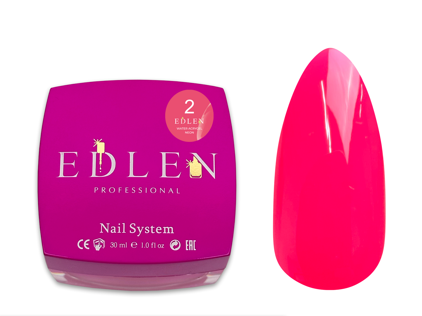 Water acrygel Neon Edlen №02 - Зображення 2
