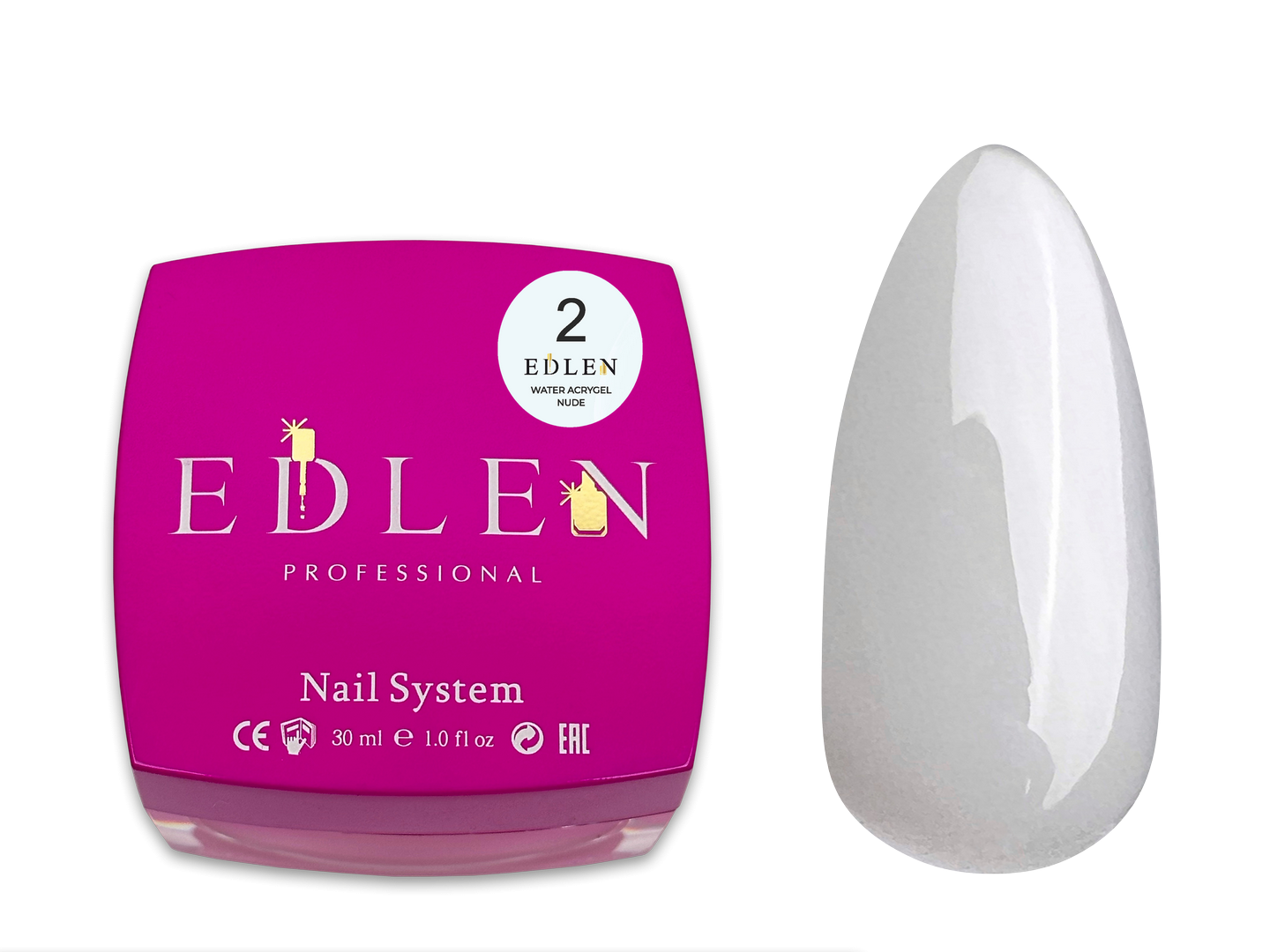 Water acrygel Nude Edlen №02 - Image 3
