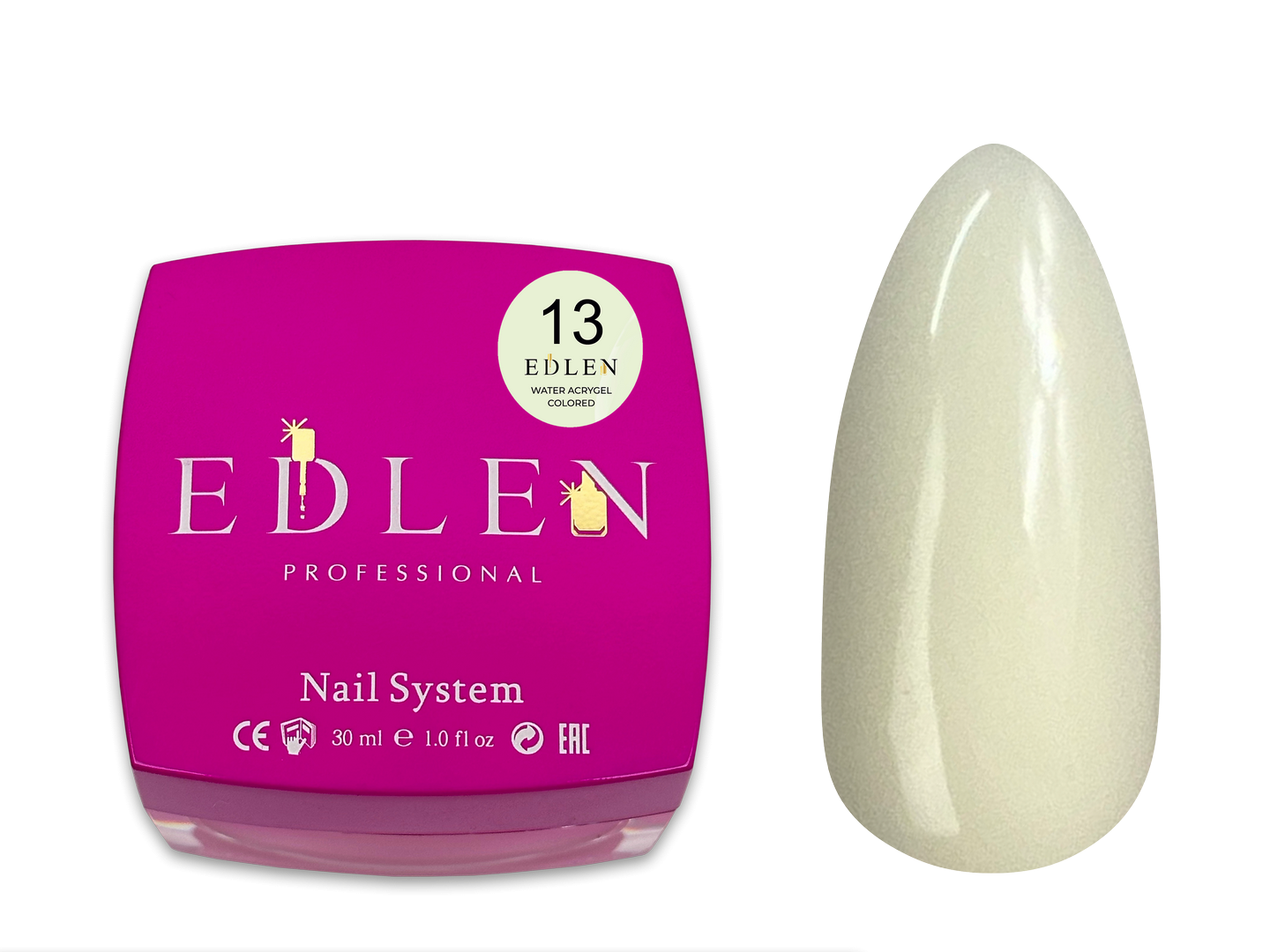 Water acrygel Colored Edlen №13 - Зображення 3