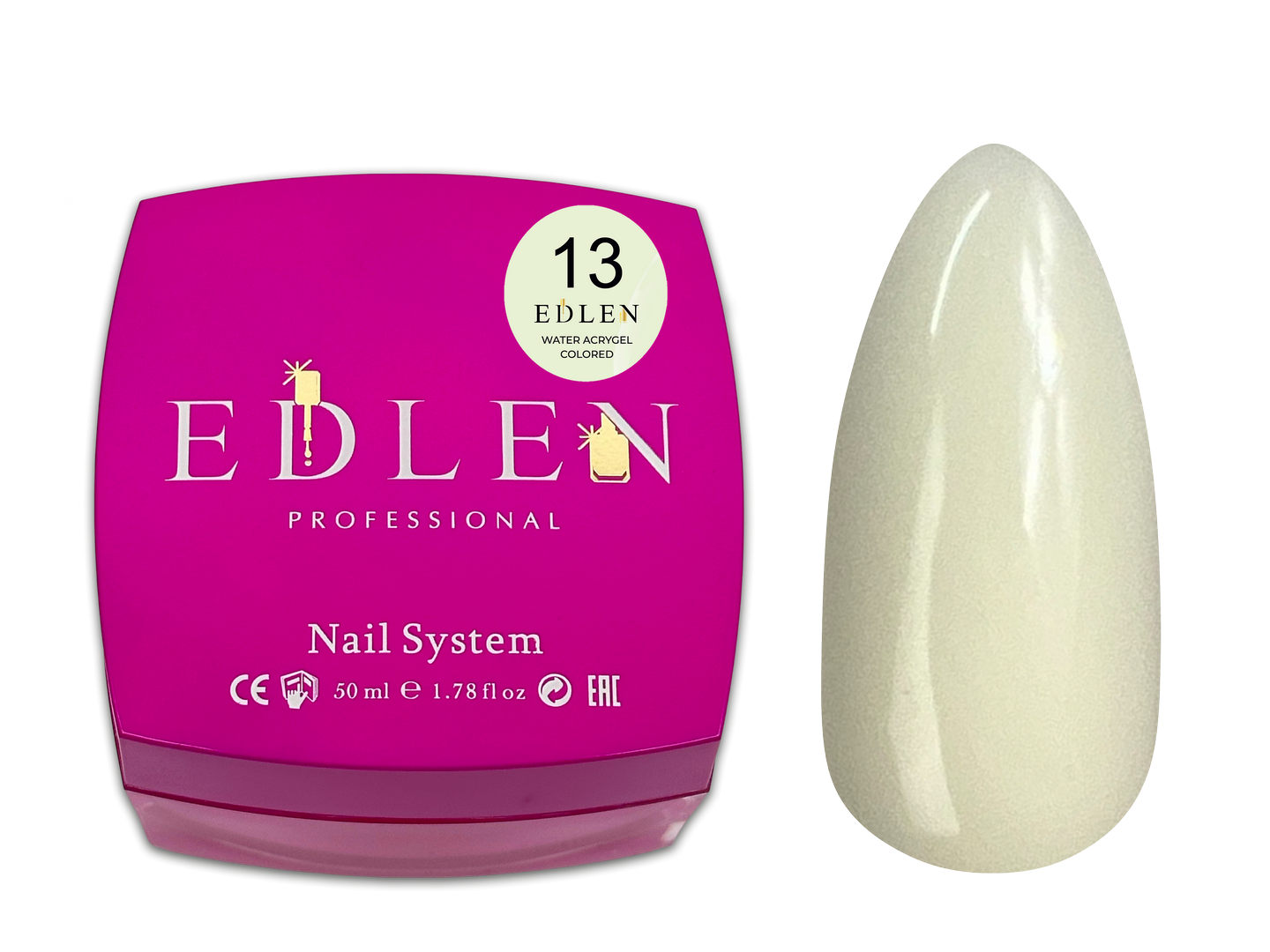 Water acrygel Colored Edlen №13 - Зображення 4