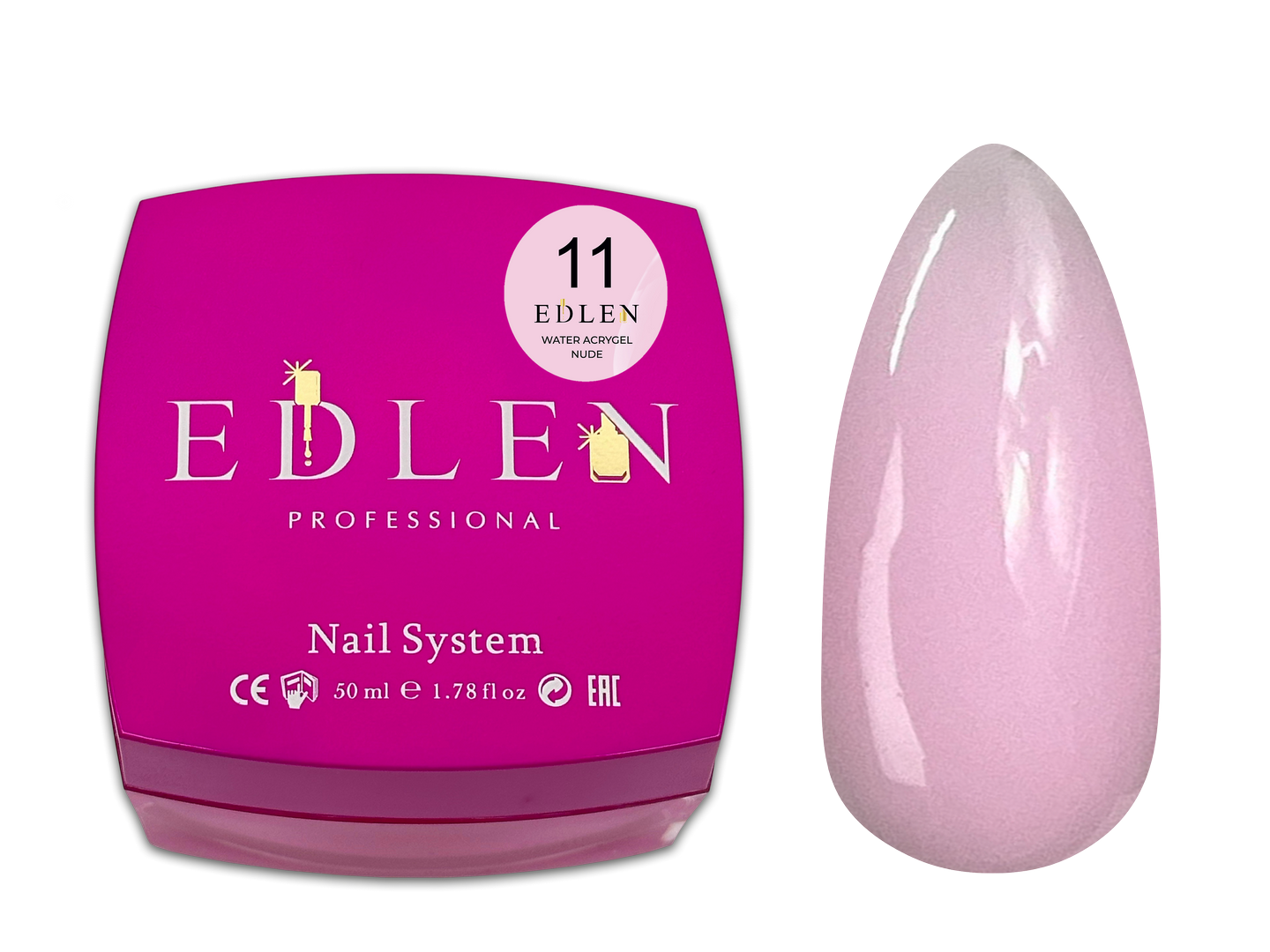 Water acrygel Nude Edlen №11 - Image 4