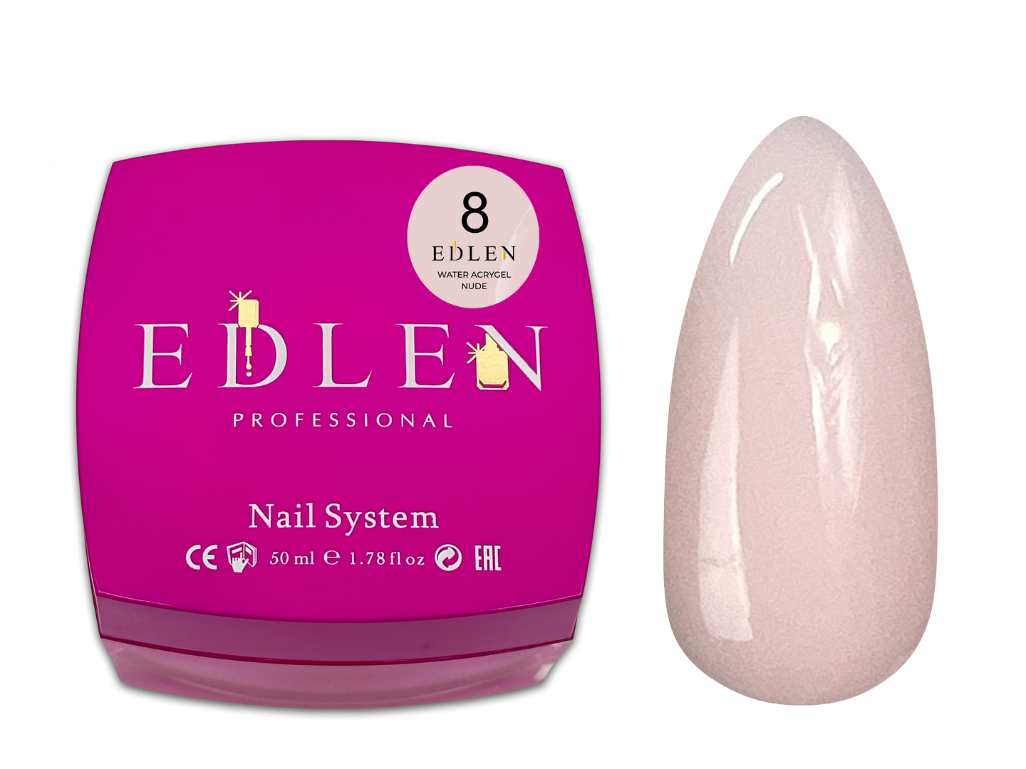Water acrygel Nude Edlen №08 - Image 2