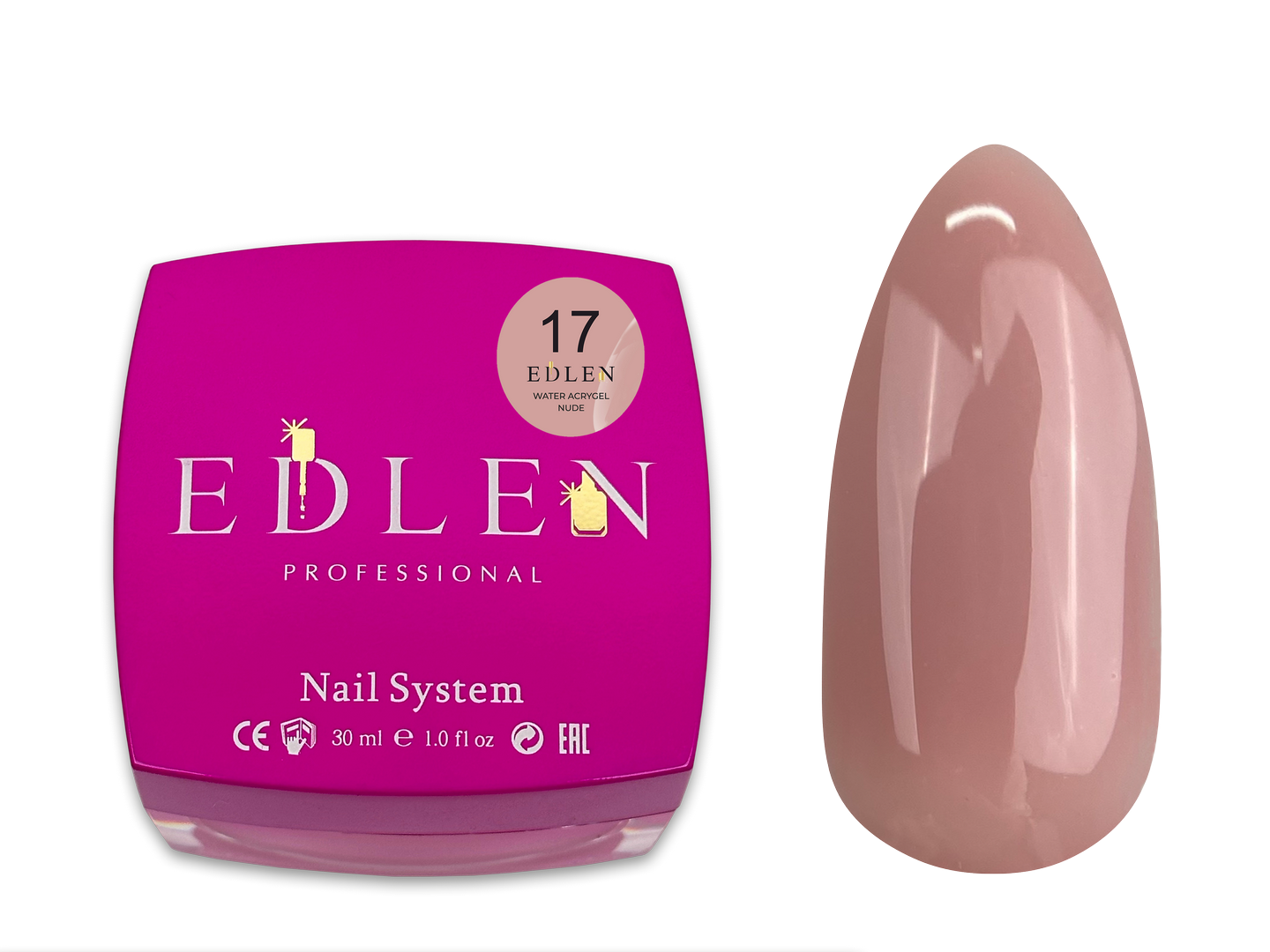 Water acrygel Nude Edlen №17 - Image 3