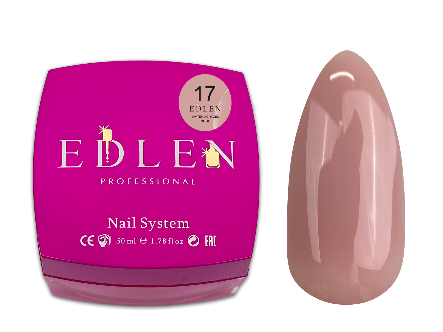 Water acrygel Nude Edlen №17 - Image 4
