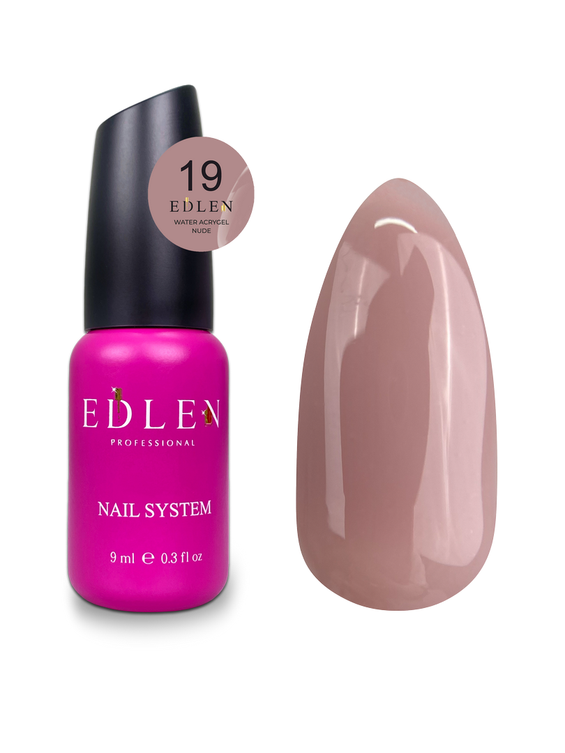 Water acrygel Nude Edlen №19 - Зображення 2